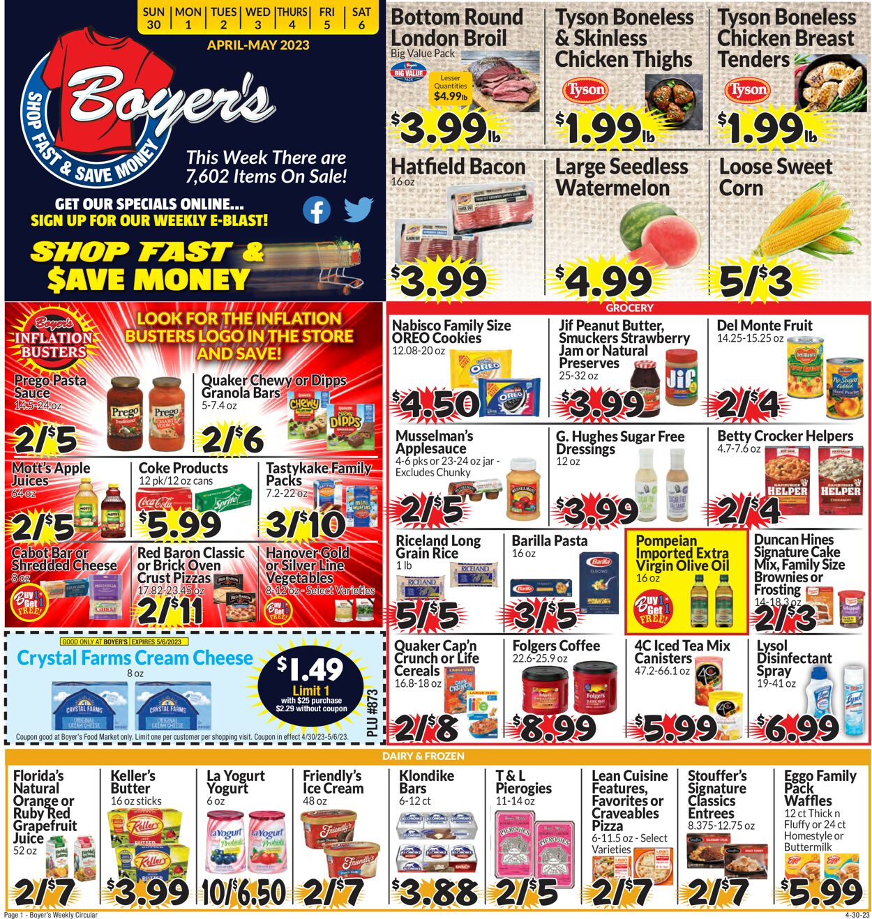 Boyer's Food Markets Weekly Ad Circular - valid 04/30-05/06/2023 (Page 3)