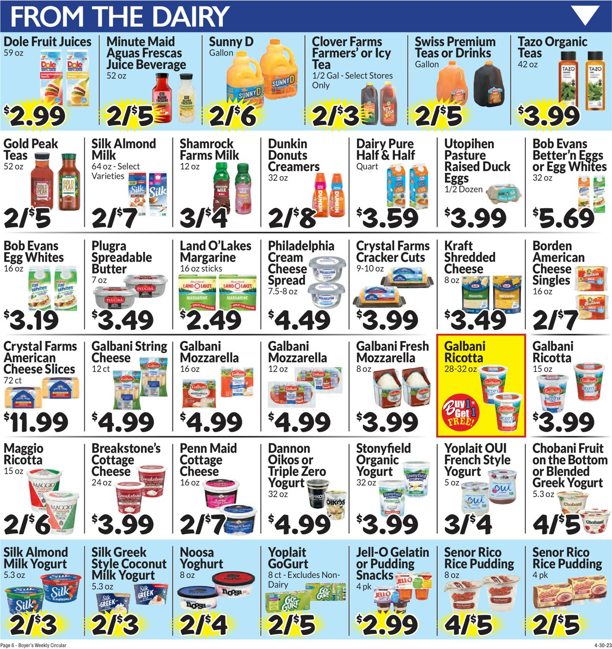 Boyer's Food Markets Weekly Ad Circular - valid 04/30-05/06/2023 (Page 9)