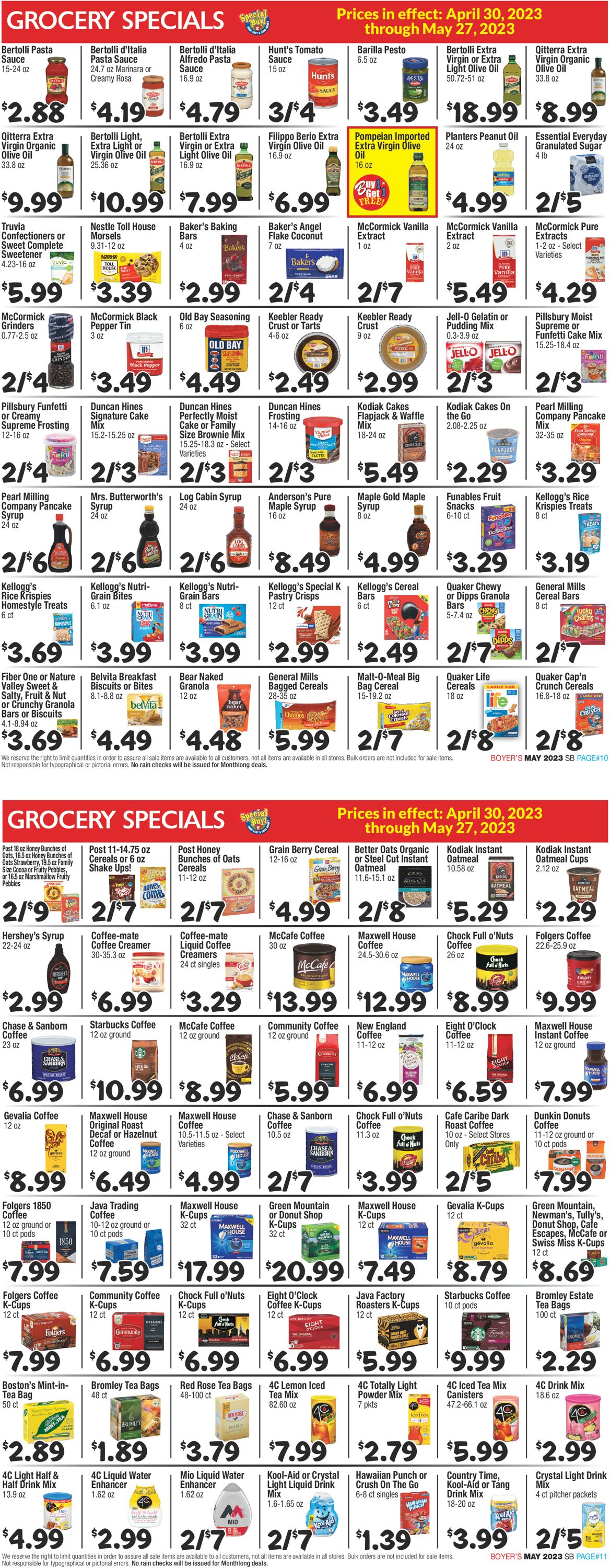 Boyer's Food Markets Weekly Ad Circular - valid 04/30-05/27/2023 (Page 6)