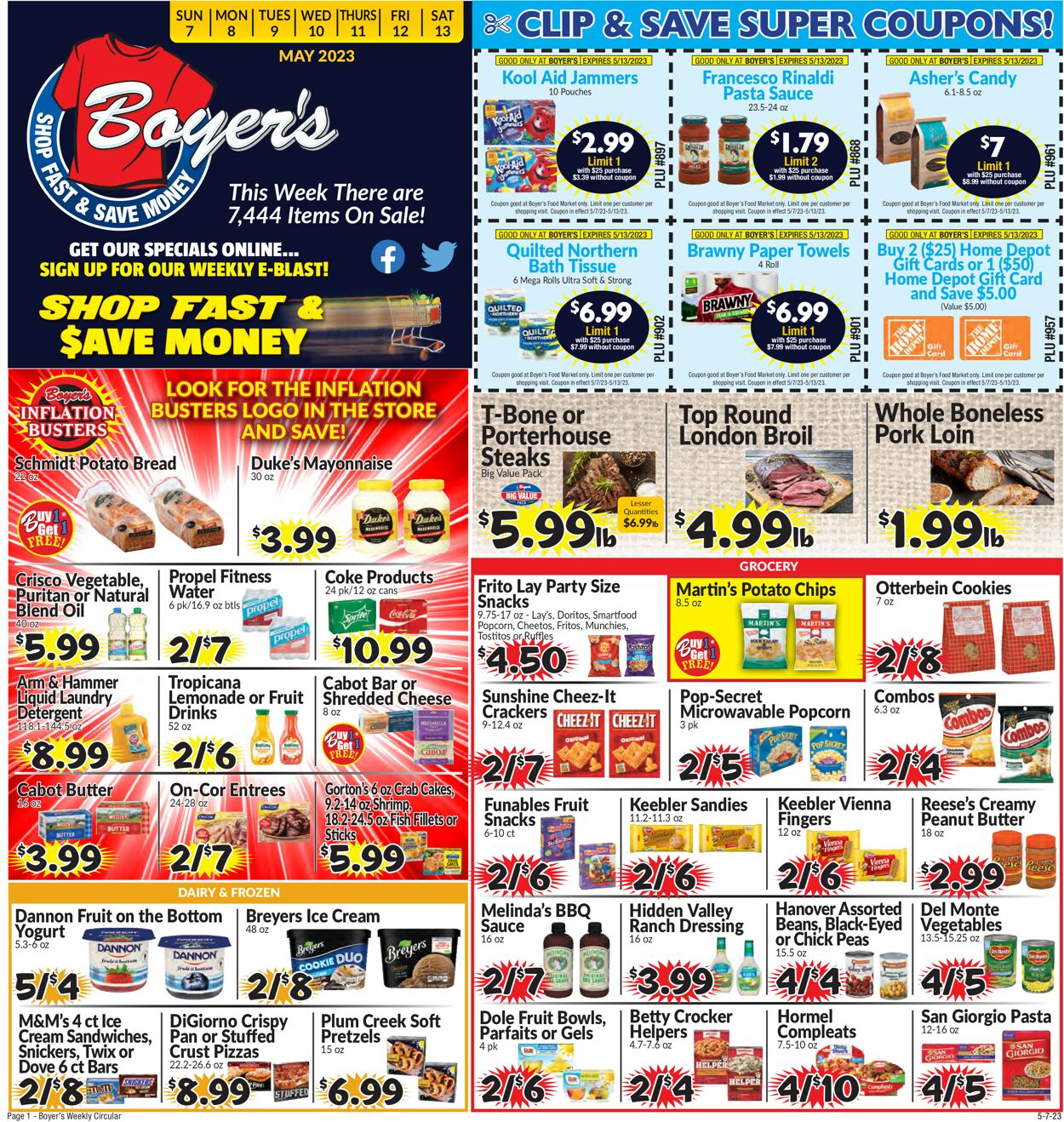 Boyer's Food Markets Weekly Ad Circular - valid 05/07-05/13/2023 (Page 3)