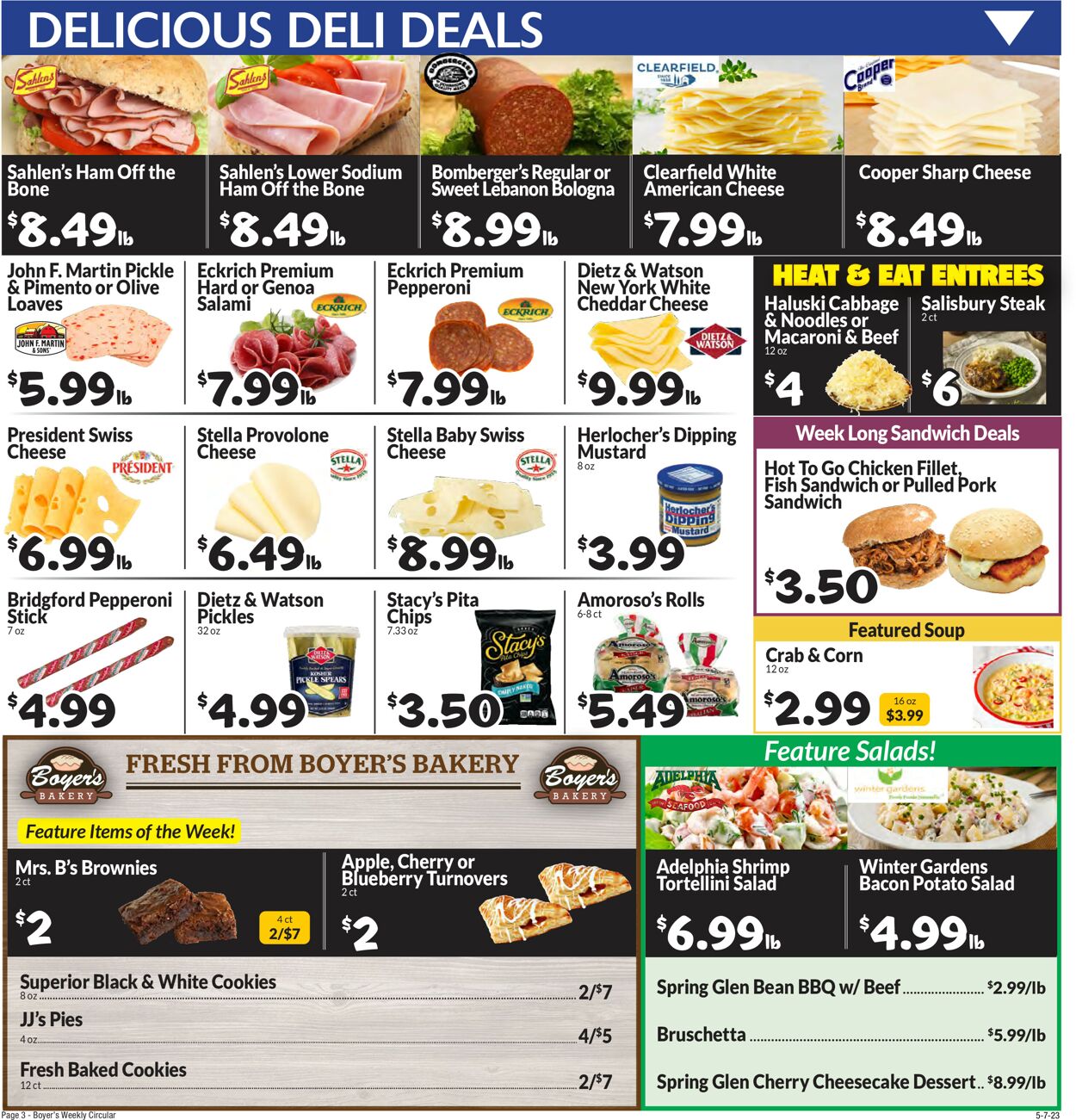 Boyer's Food Markets Weekly Ad Circular - valid 05/07-05/13/2023 (Page 5)
