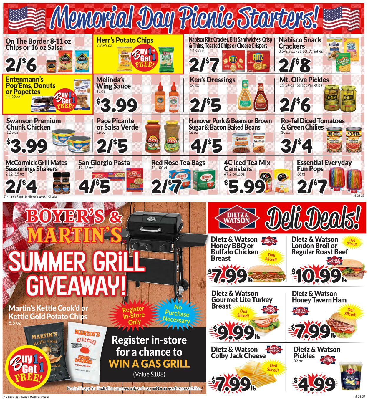 Boyer's Food Markets Weekly Ad Circular - valid 05/21-05/27/2023 (Page 2)