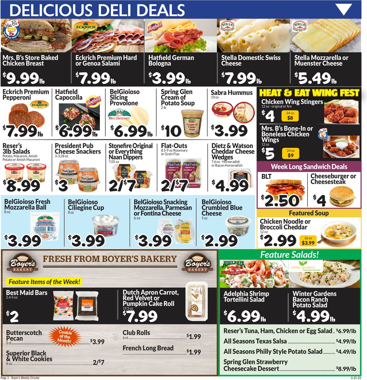 Boyer's Food Markets Weekly Ad Circular - valid 05/21-05/27/2023 (Page 5)