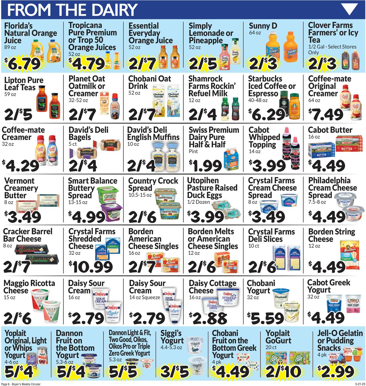 Boyer's Food Markets Weekly Ad Circular - valid 05/21-05/27/2023 (Page 9)