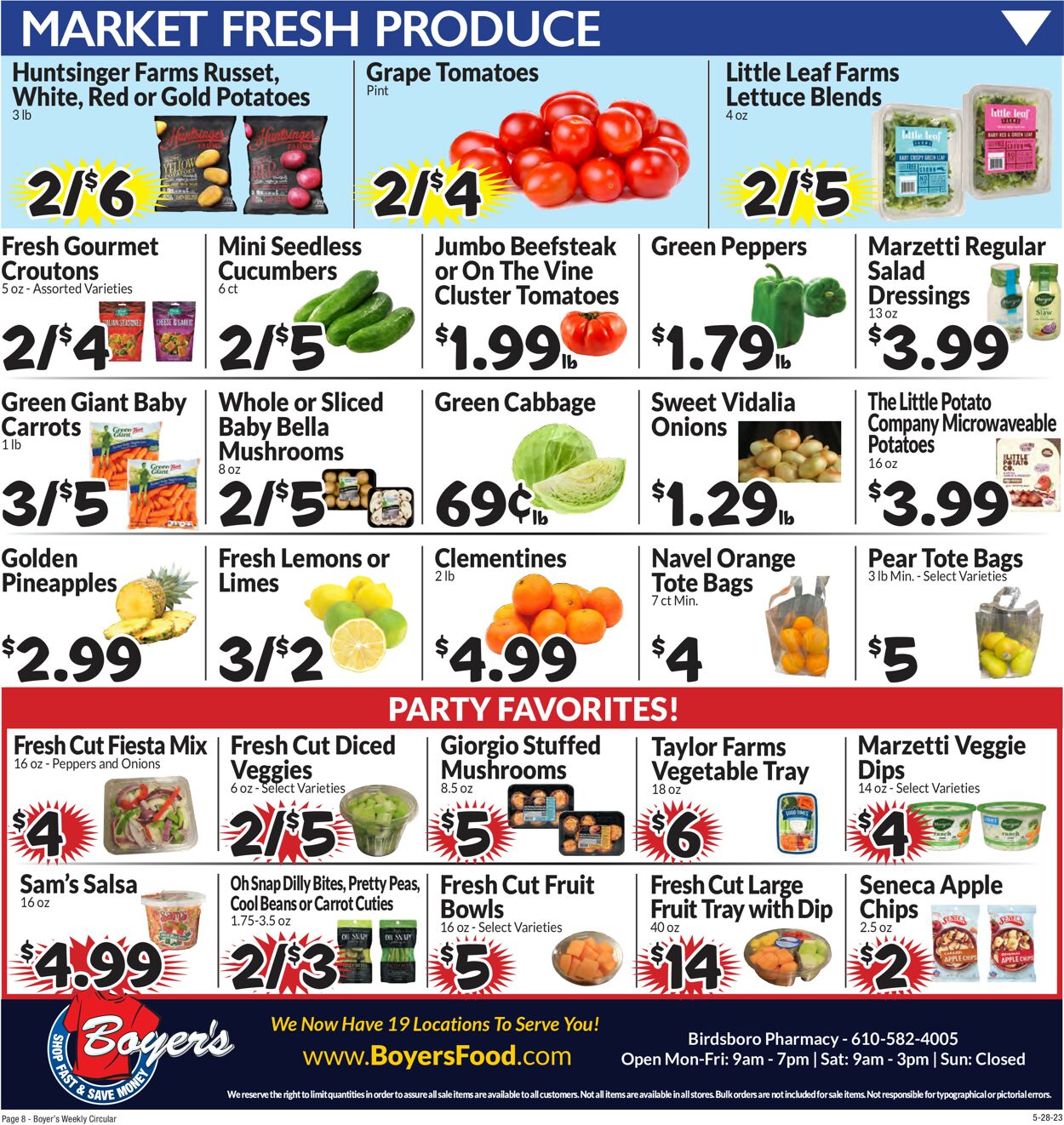 Boyer's Food Markets Weekly Ad Circular - valid 05/28-06/03/2023 (Page 13)