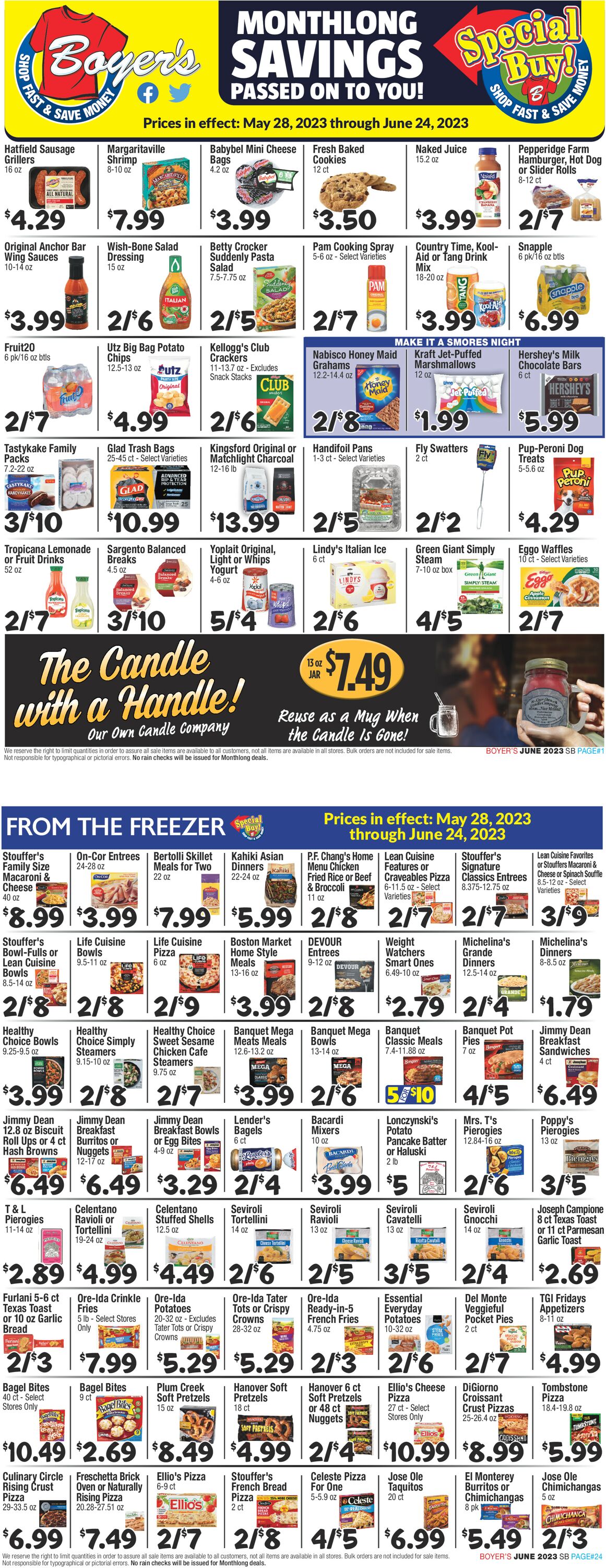 Boyer's Food Markets Weekly Ad Circular - valid 05/28-06/24/2023