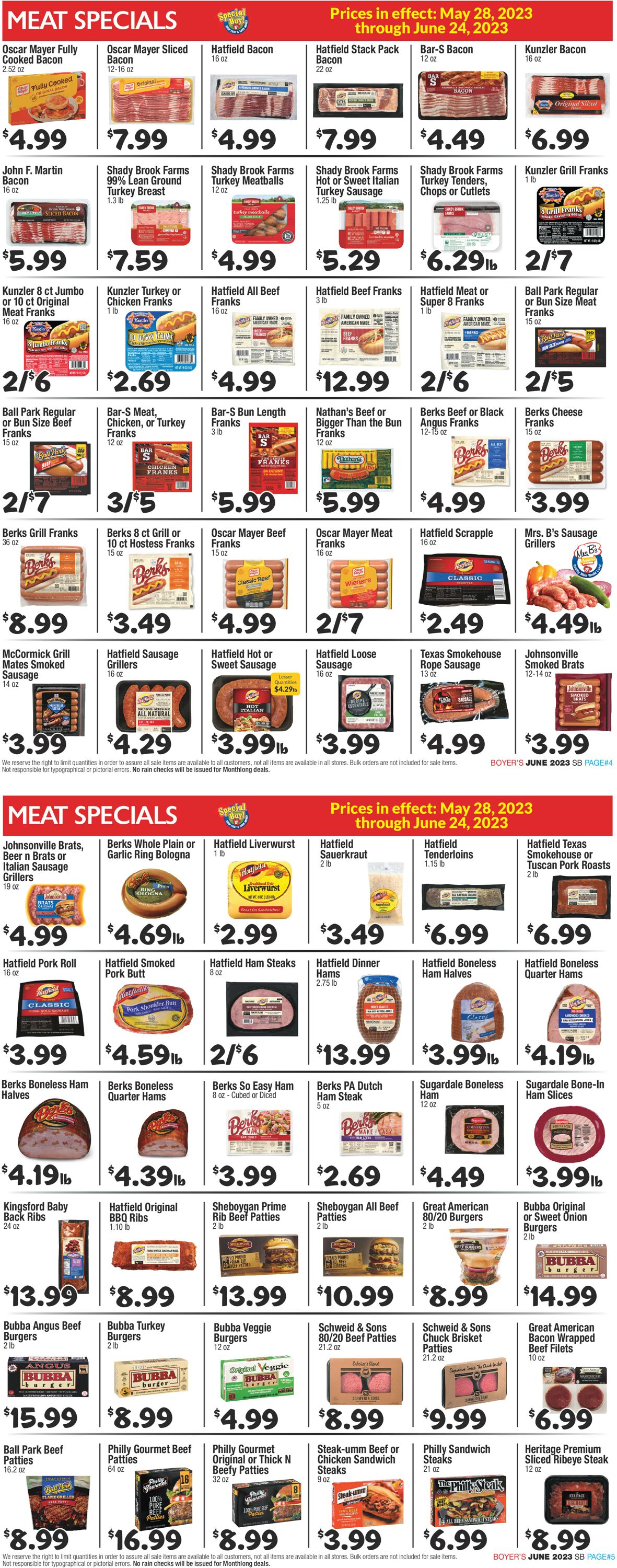 Boyer's Food Markets Weekly Ad Circular - valid 05/28-06/24/2023 (Page 3)