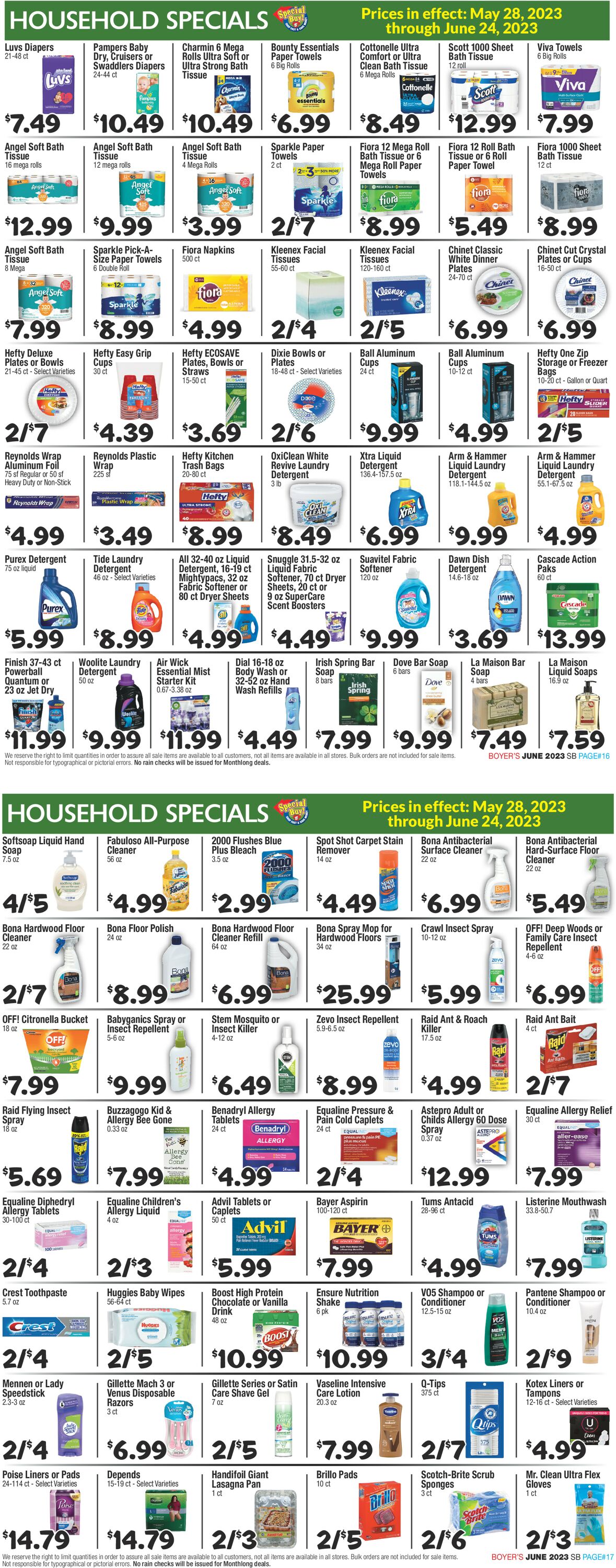Boyer's Food Markets Weekly Ad Circular - valid 05/28-06/24/2023 (Page 9)