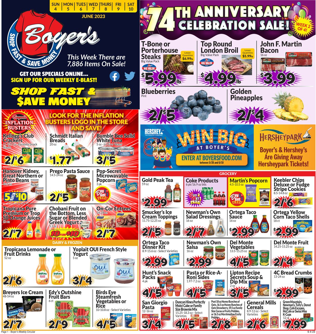Boyer's Food Markets Weekly Ad Circular - valid 06/04-06/10/2023 (Page 3)