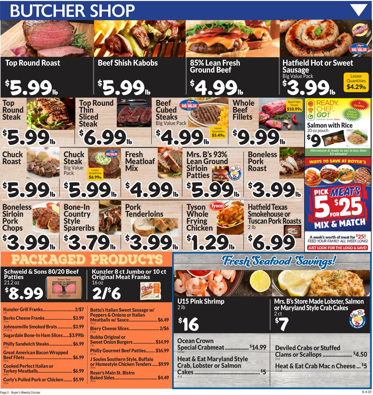 Boyer's Food Markets Weekly Ad Circular - valid 06/04-06/10/2023 (Page 4)