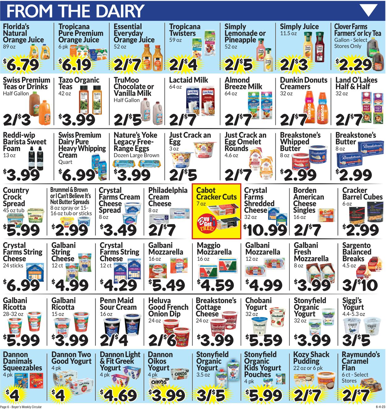 Boyer's Food Markets Weekly Ad Circular - valid 06/04-06/10/2023 (Page 9)