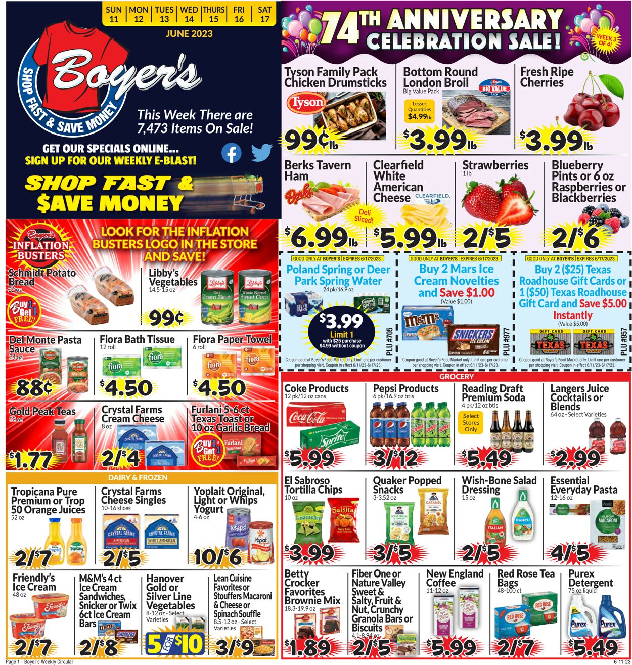 Boyer's Food Markets Weekly Ad Circular - valid 06/11-06/17/2023 (Page 3)