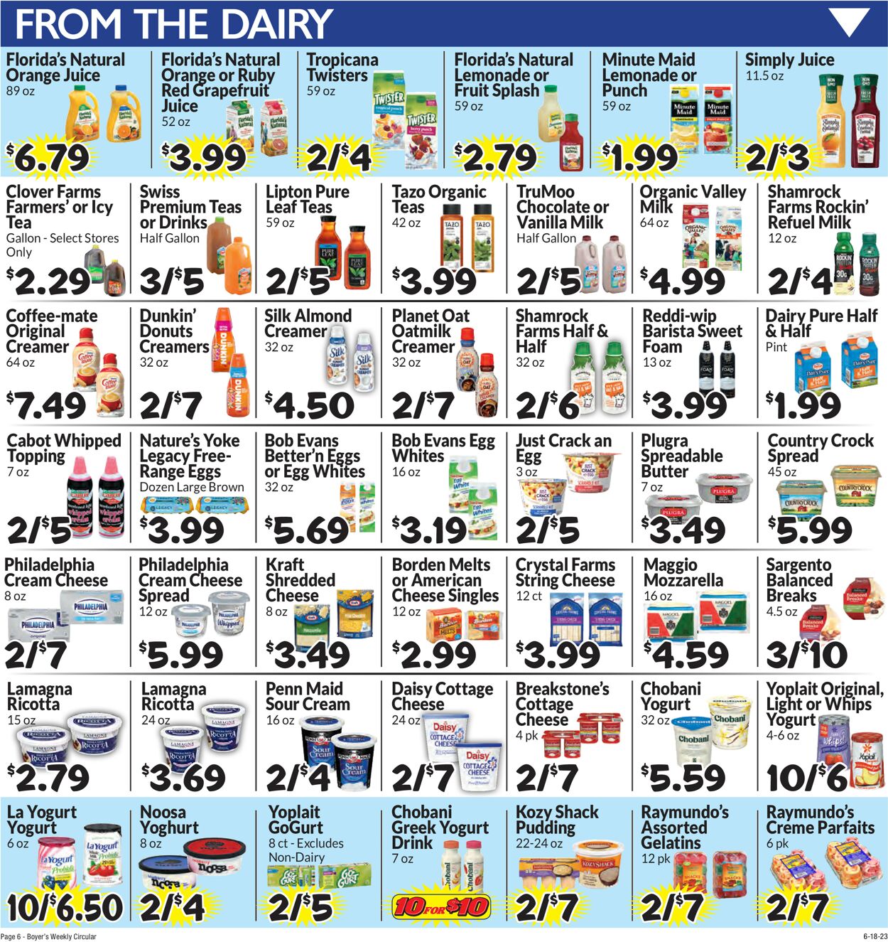 Boyer's Food Markets Weekly Ad Circular - valid 06/18-06/24/2023 (Page 9)