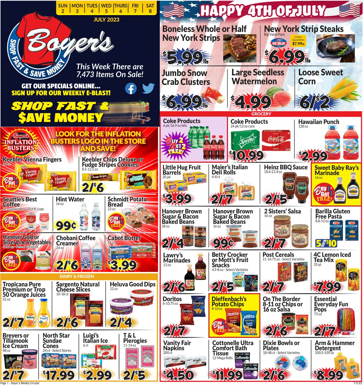 Boyer's Food Markets Weekly Ad Circular - valid 07/02-07/08/2023 (Page 3)