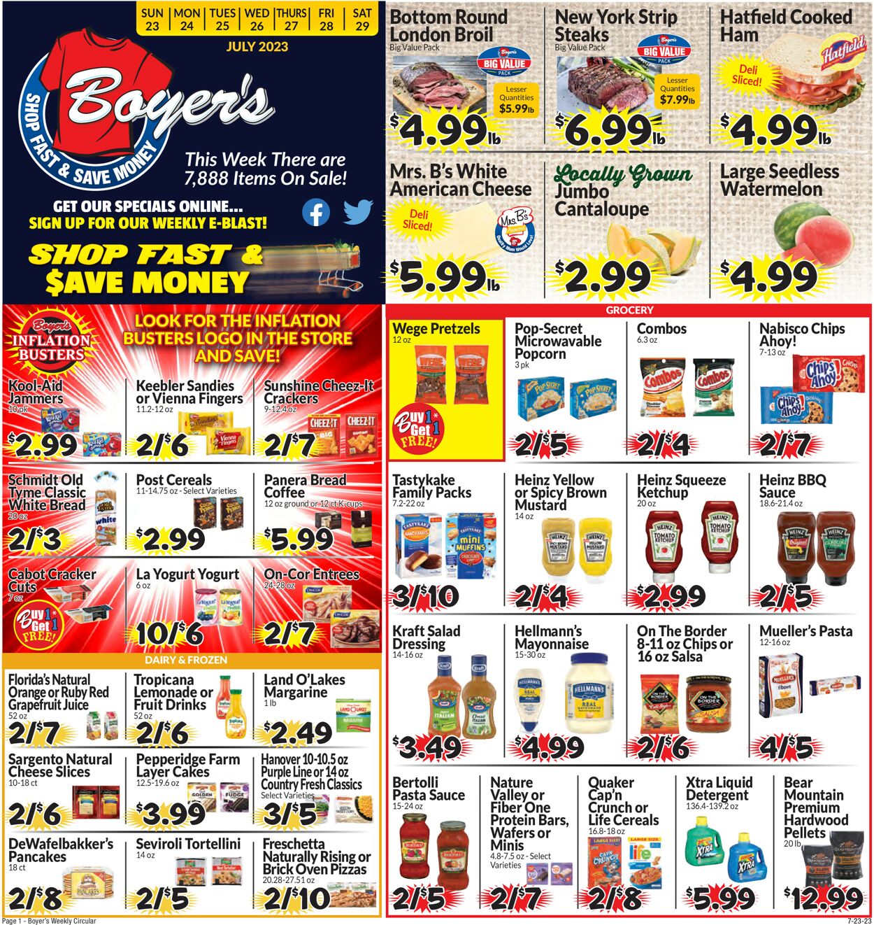 Boyer's Food Markets Weekly Ad Circular - valid 07/23-07/29/2023 (Page 3)