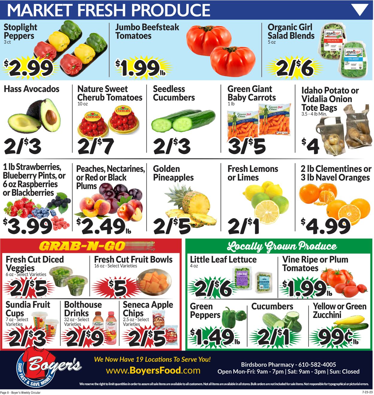 Boyer's Food Markets Weekly Ad Circular - valid 07/23-07/29/2023 (Page 11)
