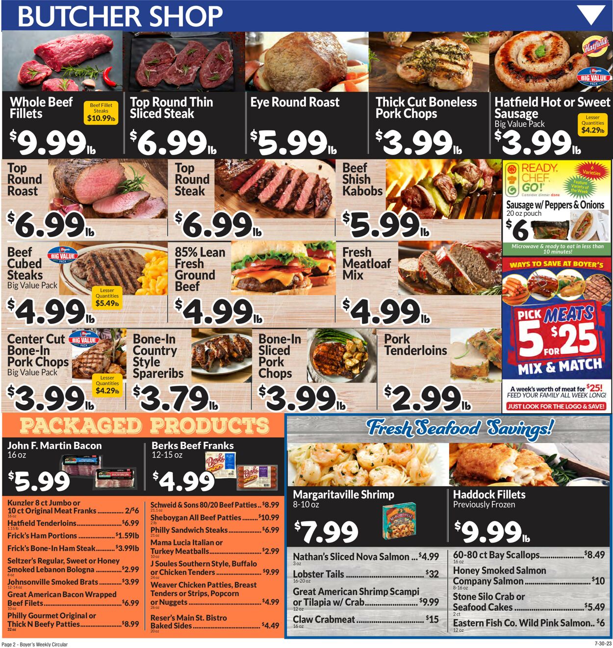 Boyer's Food Markets Weekly Ad Circular - valid 07/30-08/05/2023 (Page 4)