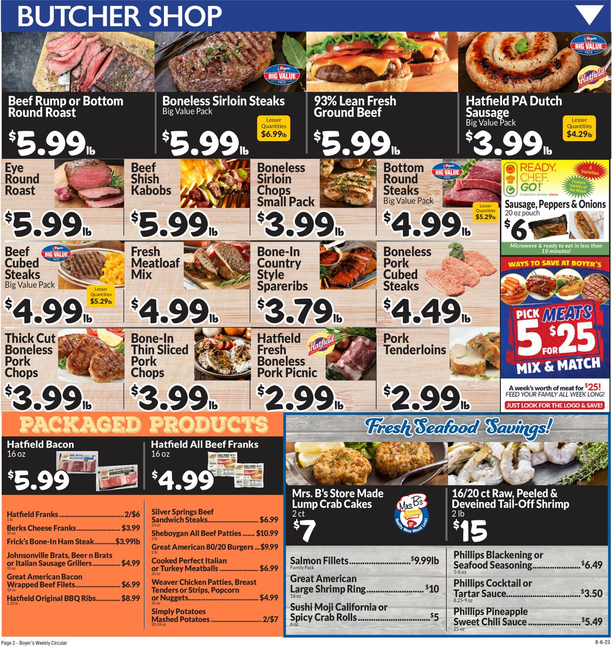 Boyer's Food Markets Weekly Ad Circular - valid 08/06-08/12/2023 (Page 4)