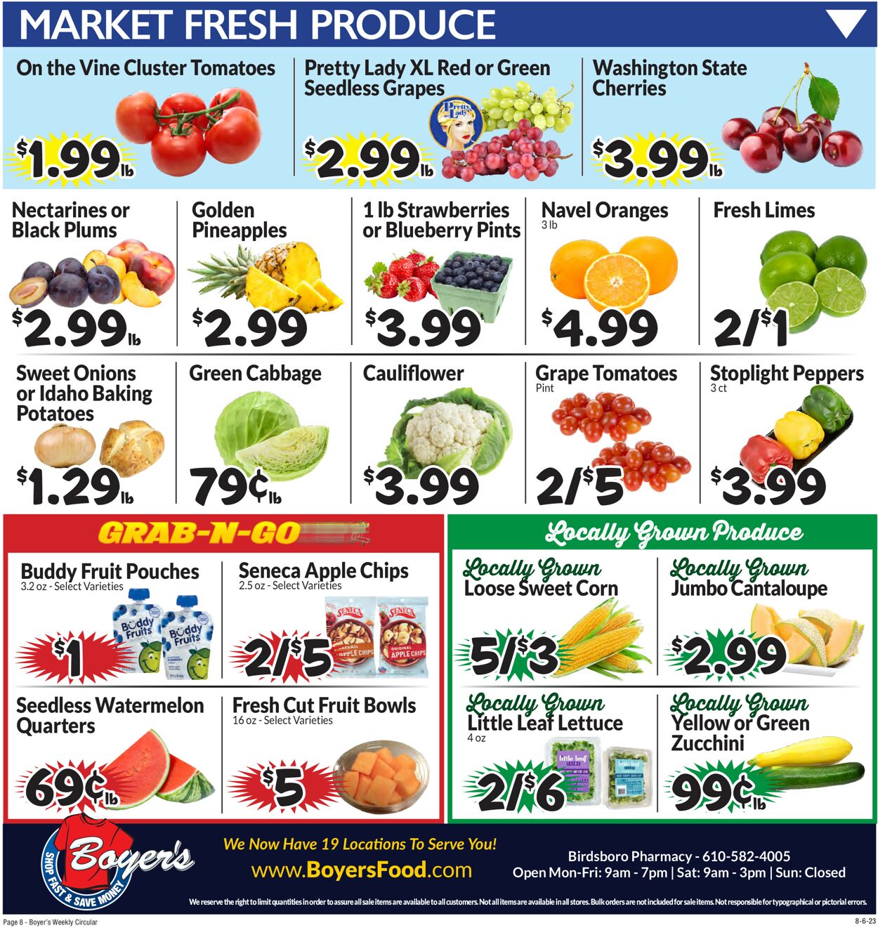Boyer's Food Markets Weekly Ad Circular - valid 08/06-08/12/2023 (Page 11)
