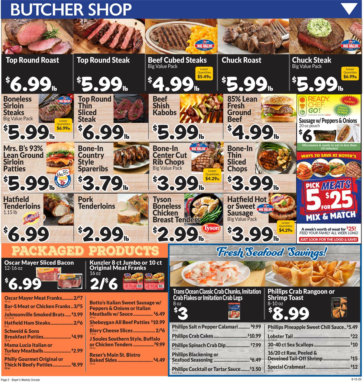 Boyer's Food Markets Weekly Ad Circular - valid 08/13-08/19/2023 (Page 4)