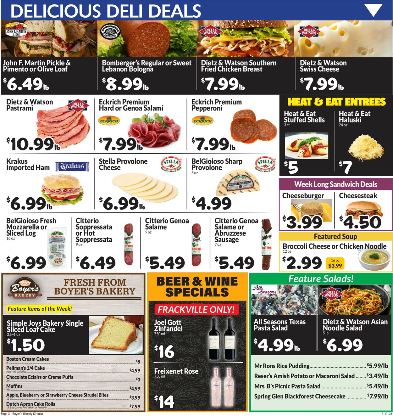 Boyer's Food Markets Weekly Ad Circular - valid 08/13-08/19/2023 (Page 5)