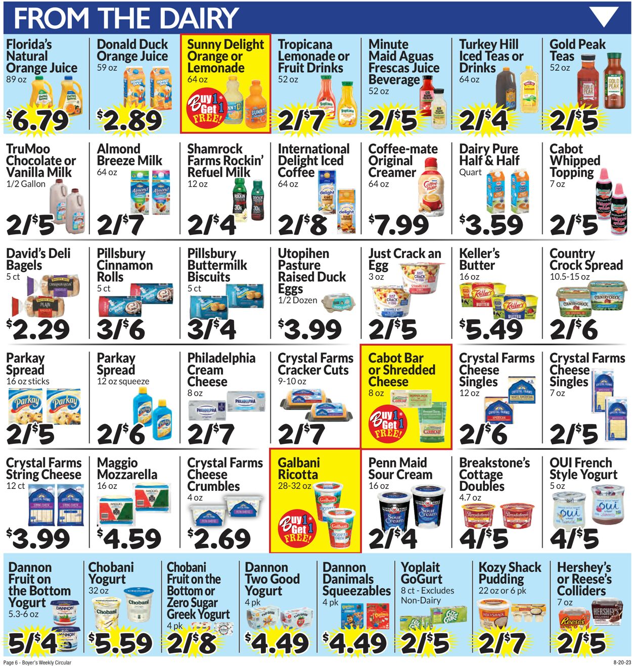 Boyer's Food Markets Weekly Ad Circular - valid 08/20-08/26/2023 (Page 9)