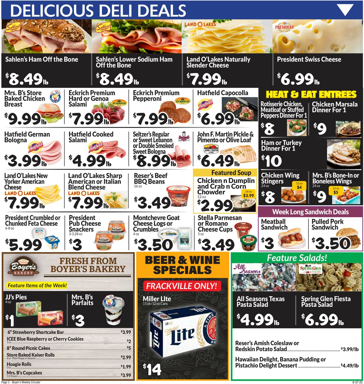 Boyer's Food Markets Weekly Ad Circular - valid 08/27-09/02/2023 (Page 5)