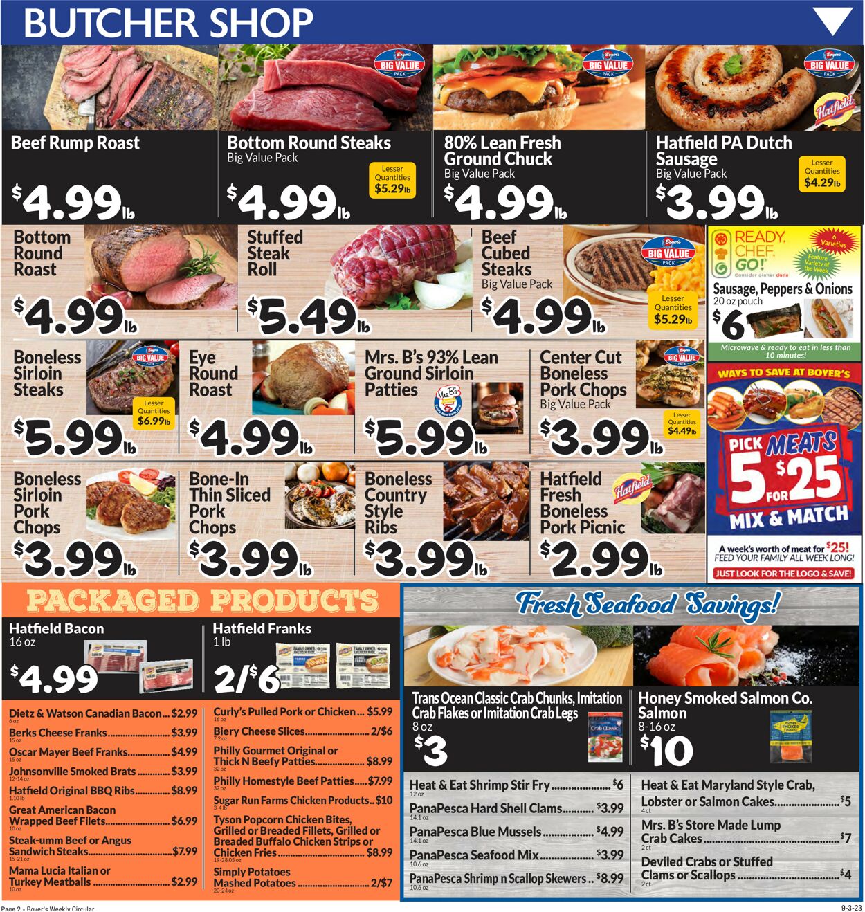 Boyer's Food Markets Weekly Ad Circular - valid 09/03-09/09/2023 (Page 4)