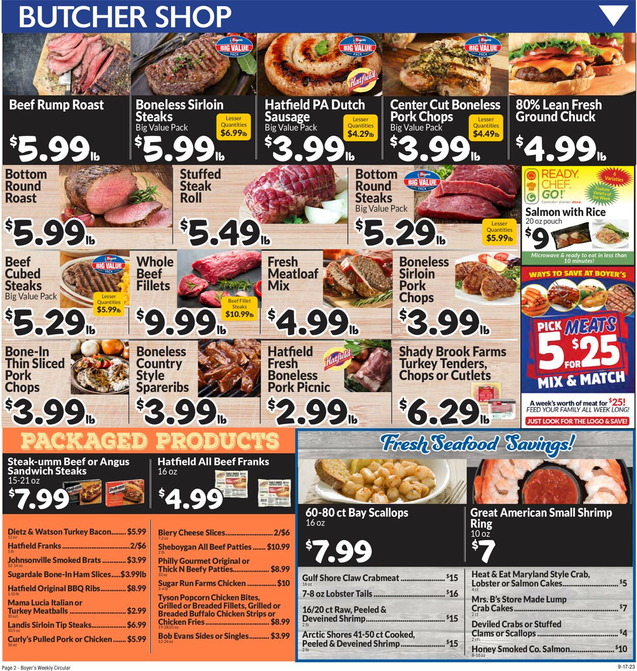 Boyer's Food Markets Weekly Ad Circular - valid 09/17-09/23/2023 (Page 4)