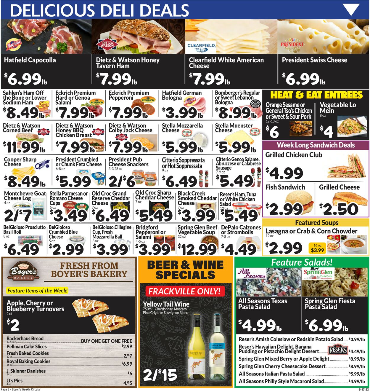 Boyer's Food Markets Weekly Ad Circular - valid 09/17-09/23/2023 (Page 5)