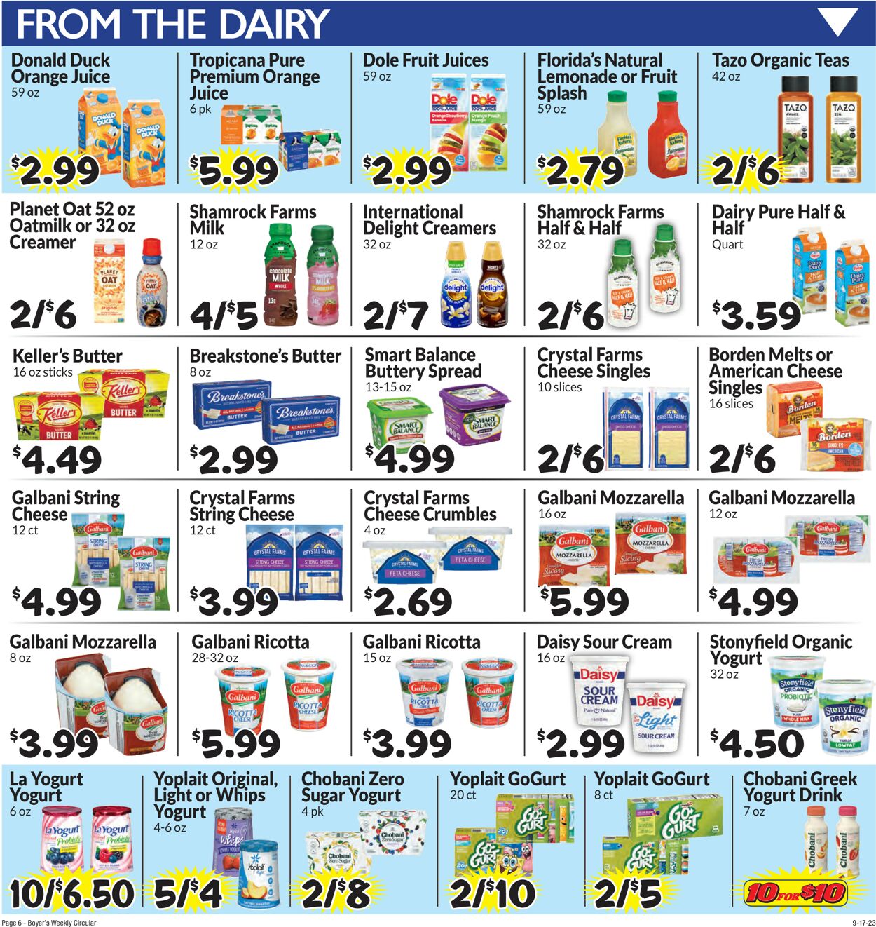 Boyer's Food Markets Weekly Ad Circular - valid 09/17-09/23/2023 (Page 9)