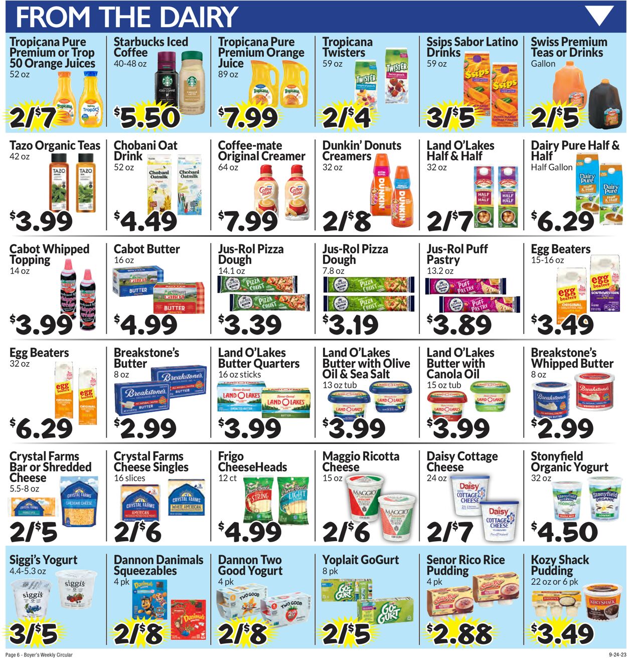 Boyer's Food Markets Weekly Ad Circular - valid 09/24-09/30/2023 (Page 9)