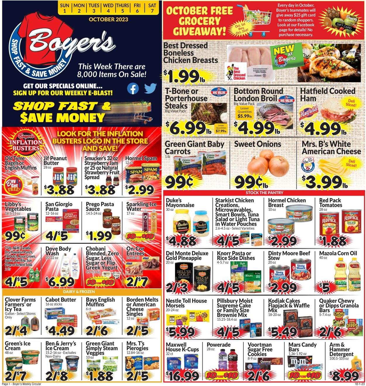 Boyer's Food Markets Weekly Ad Circular - valid 10/01-10/07/2023 (Page 3)