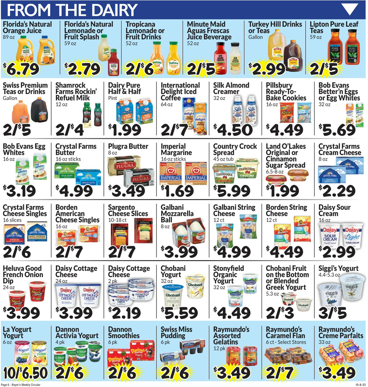 Boyer's Food Markets Weekly Ad Circular - valid 10/08-10/14/2023 (Page 9)