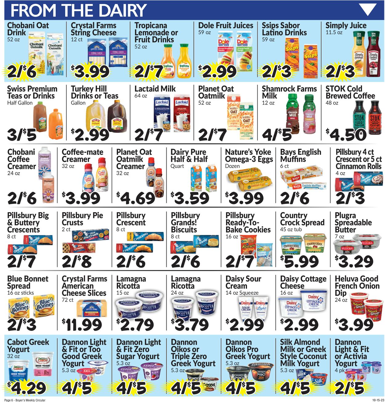 Boyer's Food Markets Weekly Ad Circular - valid 10/15-10/21/2023 (Page 9)