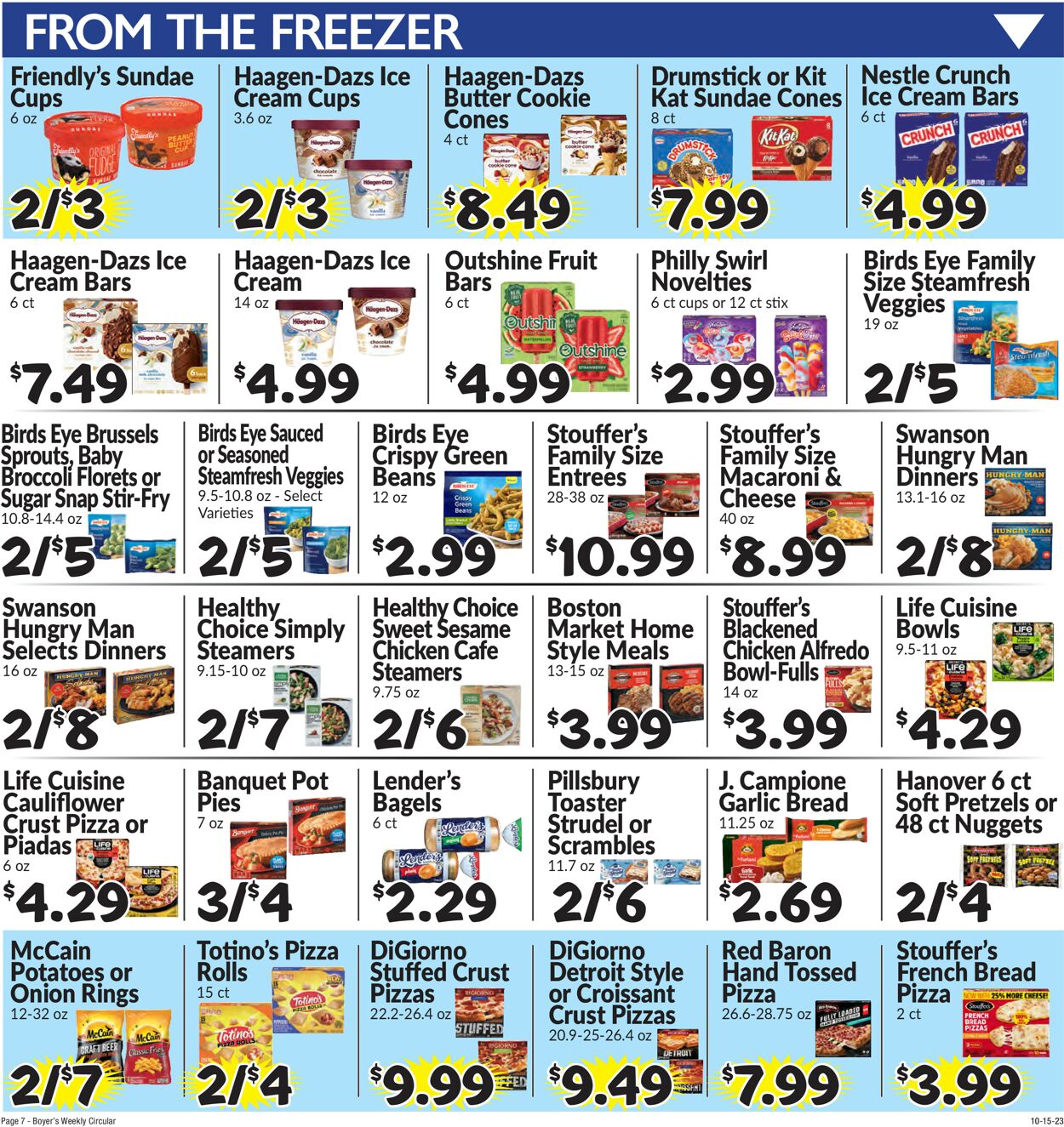 Boyer's Food Markets Weekly Ad Circular - valid 10/15-10/21/2023 (Page 10)