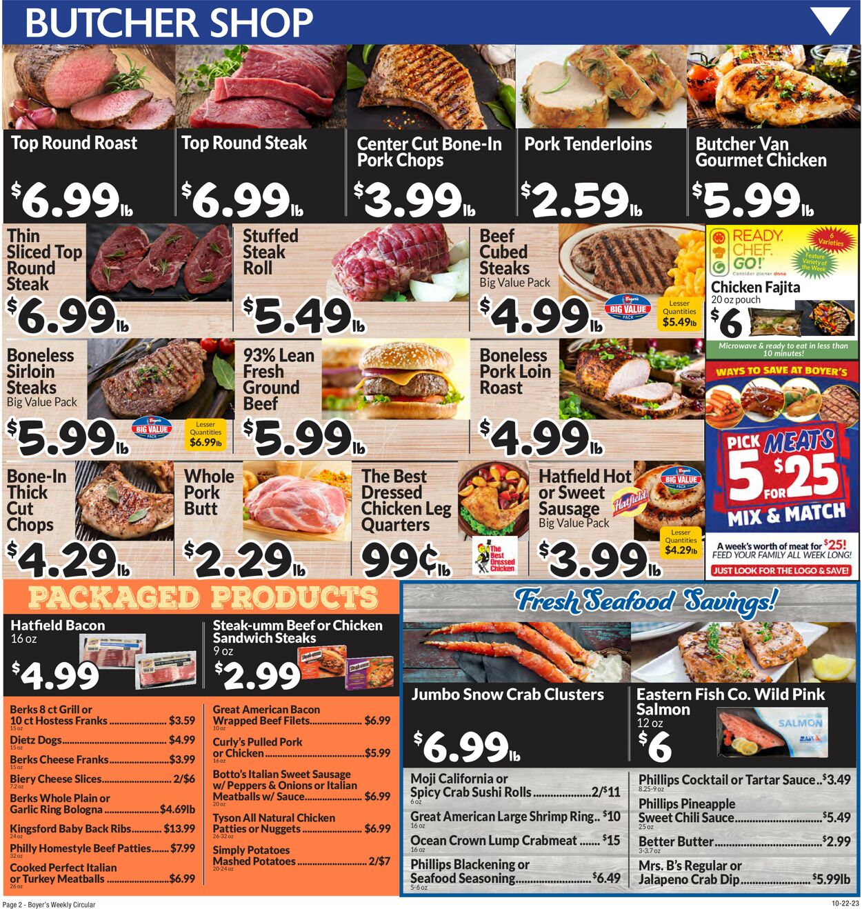 Boyer's Food Markets Weekly Ad Circular - valid 10/22-10/28/2023 (Page 4)