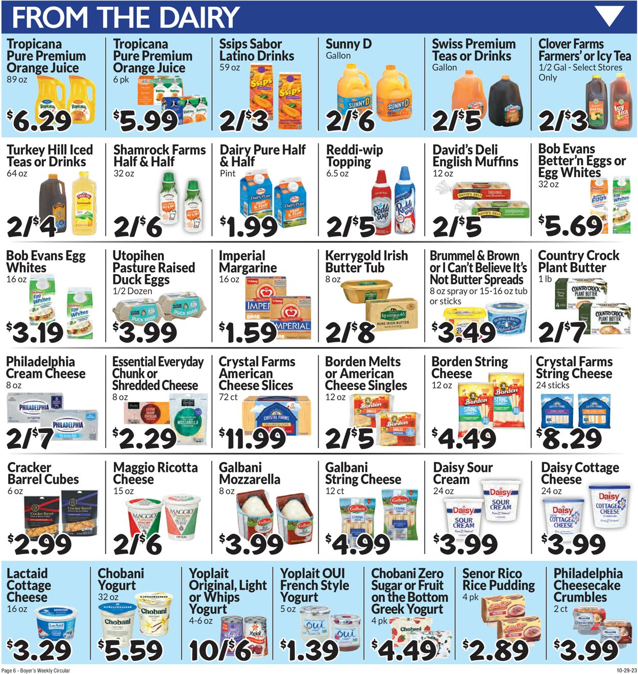 Boyer's Food Markets Weekly Ad Circular - valid 10/29-11/04/2023 (Page 9)
