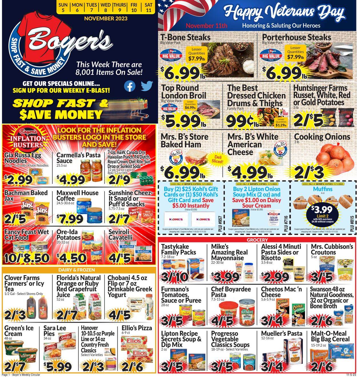 Boyer's Food Markets Weekly Ad Circular - valid 11/05-11/11/2023 (Page 3)