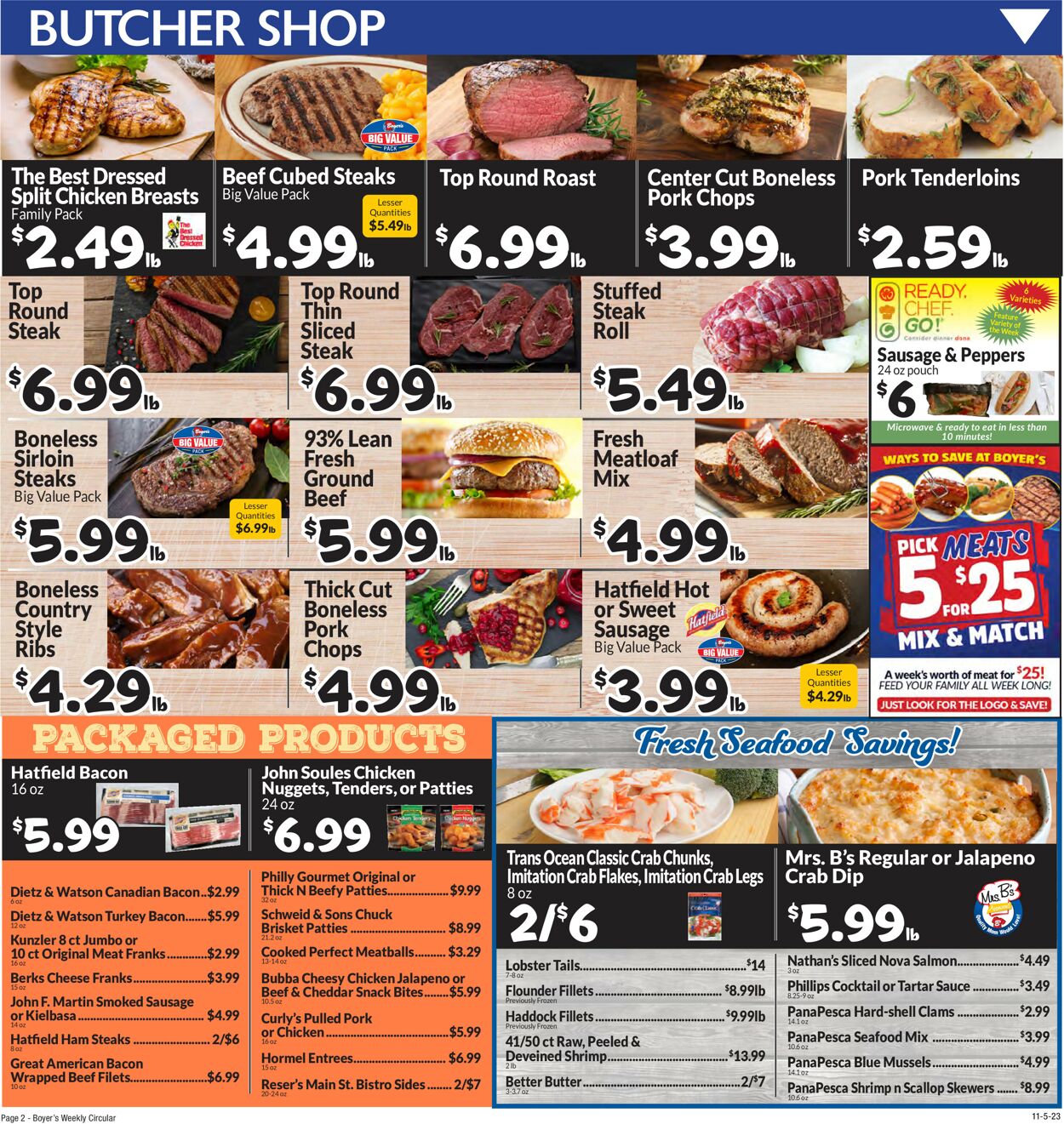 Boyer's Food Markets Weekly Ad Circular - valid 11/05-11/11/2023 (Page 4)