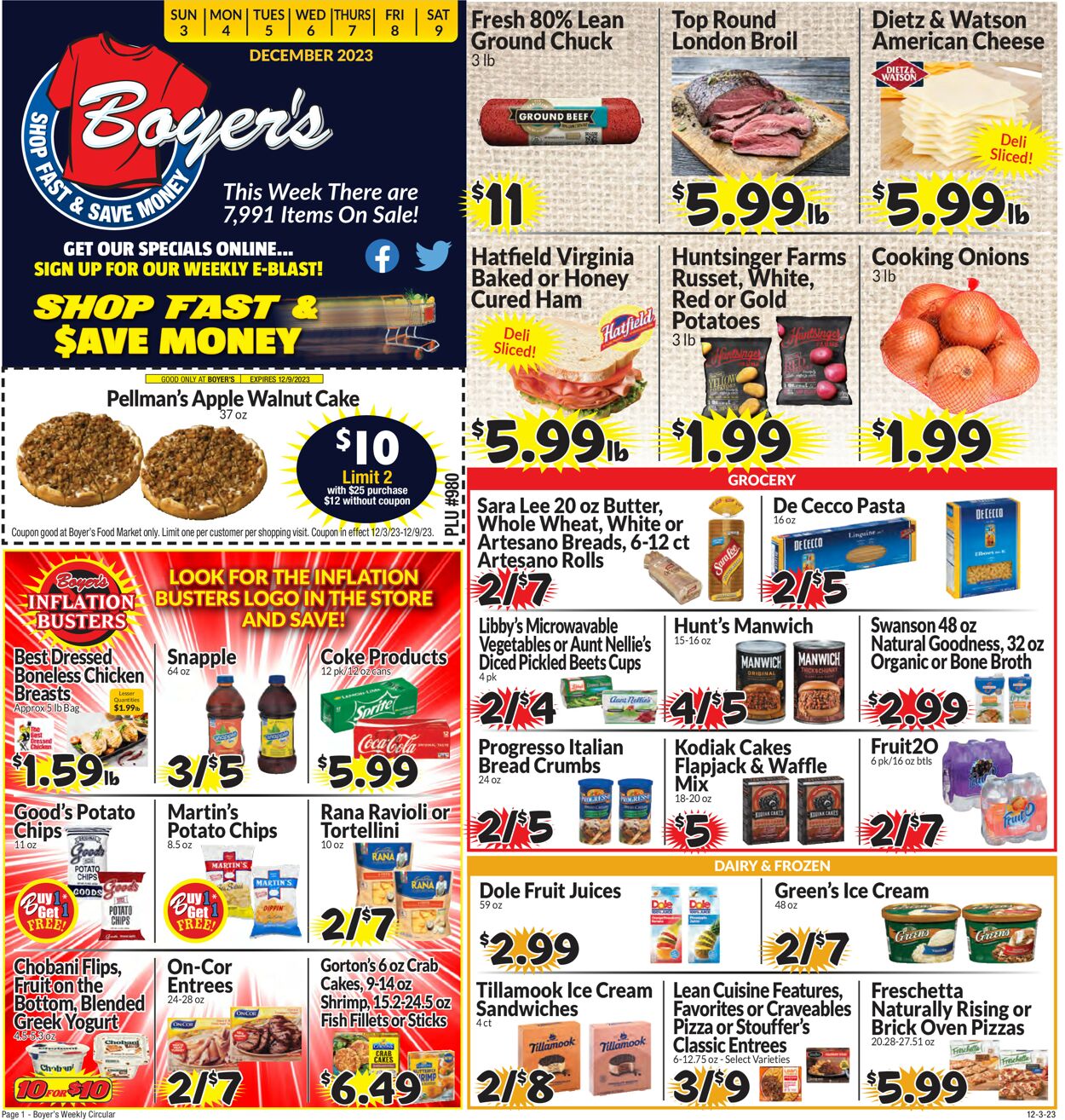 Boyer's Food Markets Weekly Ad Circular - valid 12/03-12/09/2023 (Page 5)