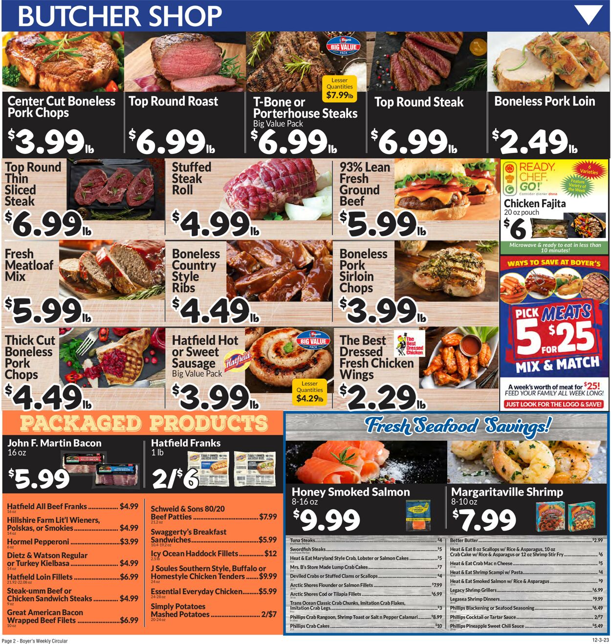 Boyer's Food Markets Weekly Ad Circular - valid 12/03-12/09/2023 (Page 6)