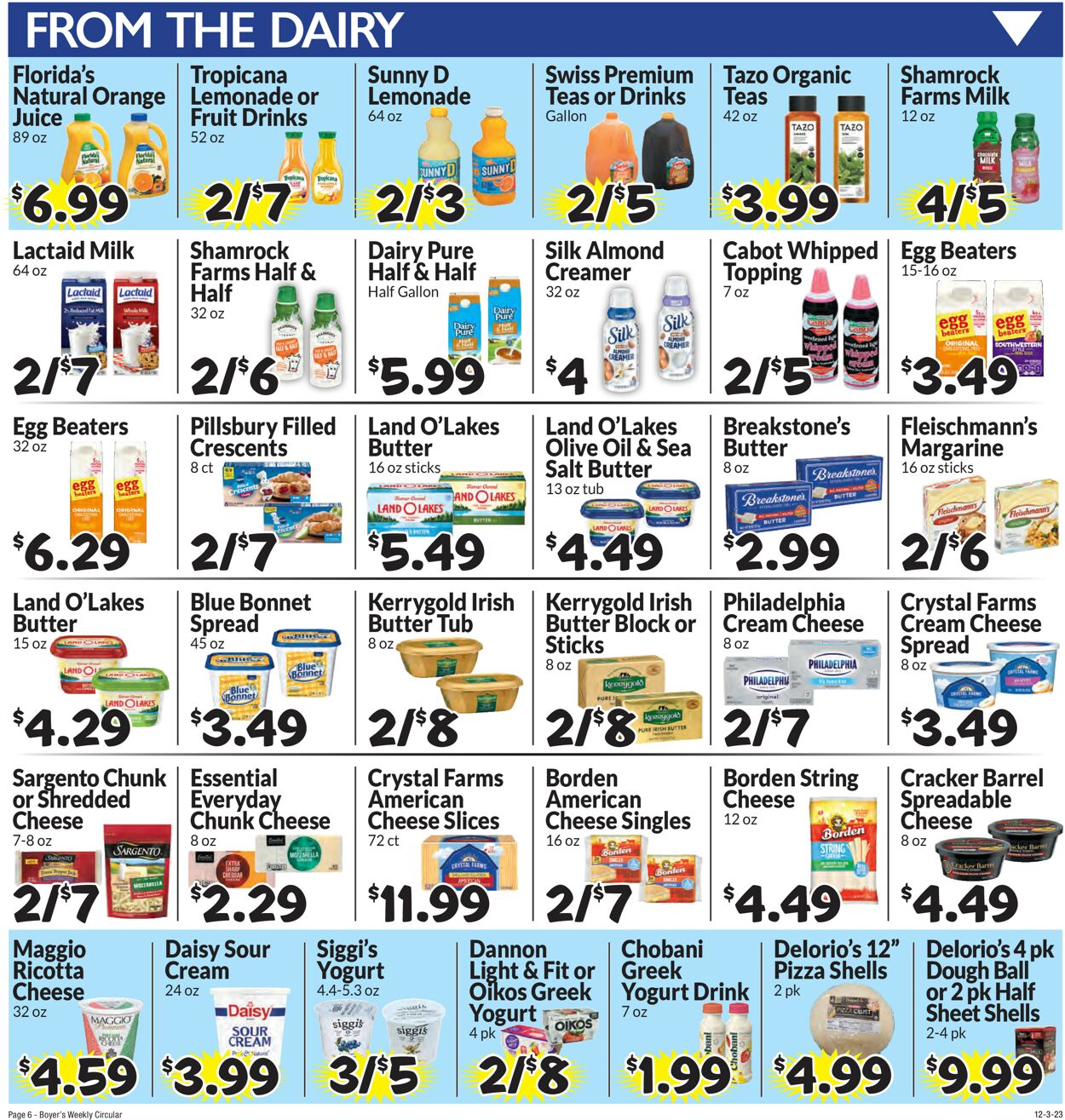 Boyer's Food Markets Weekly Ad Circular - valid 12/03-12/09/2023 (Page 11)