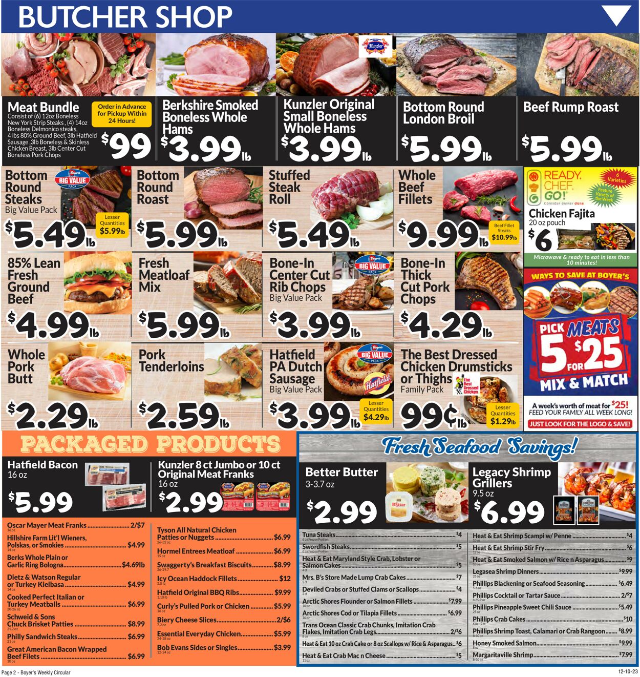 Boyer's Food Markets Weekly Ad Circular - valid 12/10-12/16/2023 (Page 6)