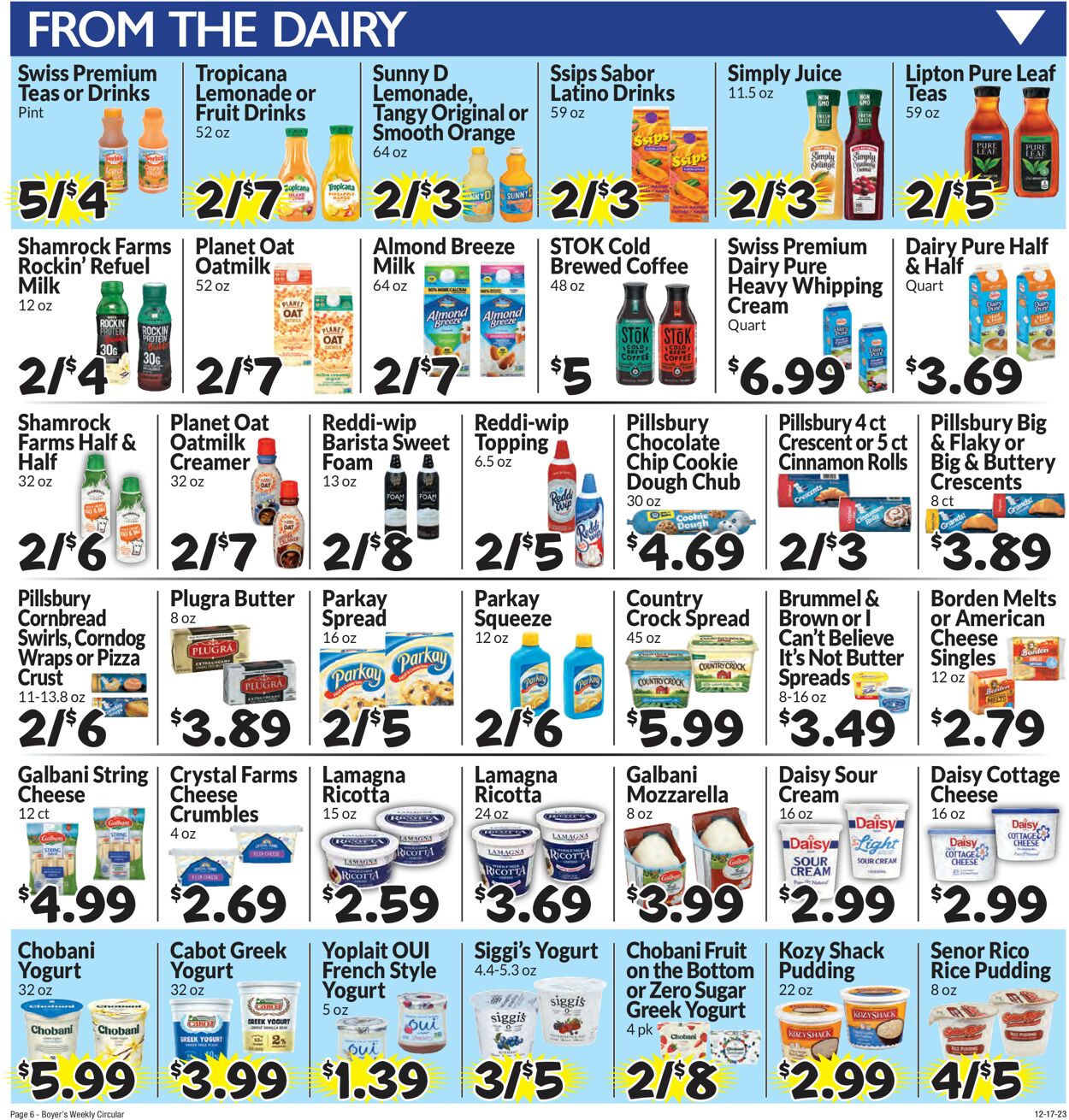 Boyer's Food Markets Weekly Ad Circular - valid 12/17-12/23/2023 (Page 9)