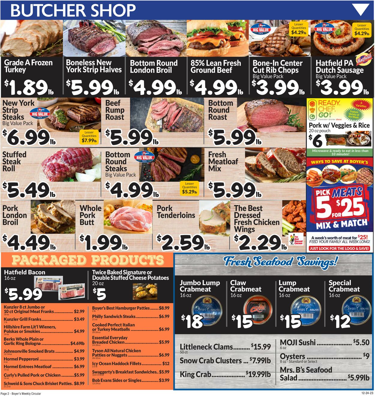 Boyer's Food Markets Weekly Ad Circular - valid 12/24-12/30/2023 (Page 4)