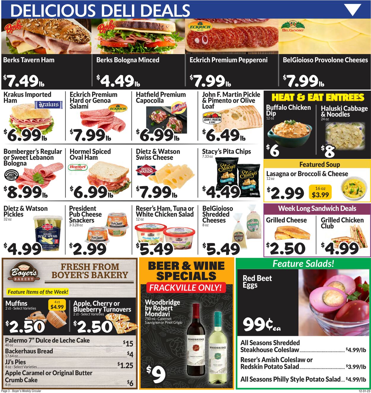 Boyer's Food Markets Weekly Ad Circular - valid 12/31-01/06/2024 (Page 5)