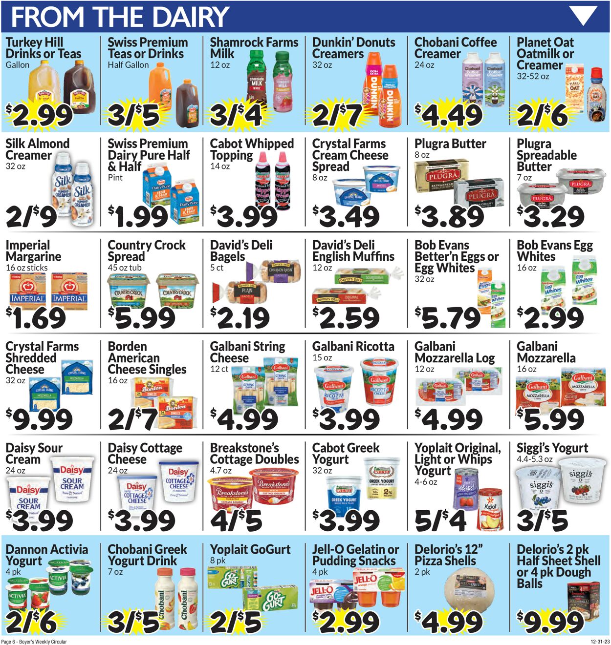 Boyer's Food Markets Weekly Ad Circular - valid 12/31-01/06/2024 (Page 9)