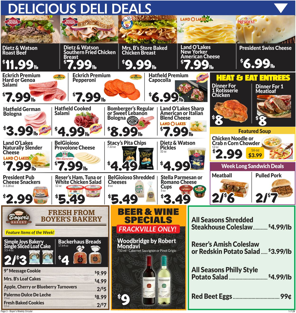 Boyer's Food Markets Weekly Ad Circular - valid 01/07-01/13/2024 (Page 5)