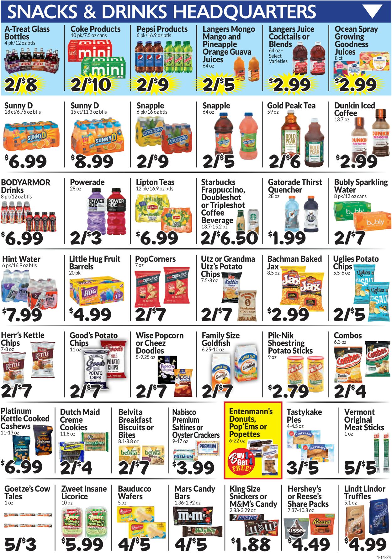 Boyer's Food Markets Weekly Ad Circular - valid 01/14-01/20/2024 (Page 8)
